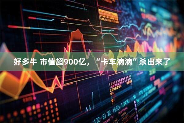 好多牛 市值超900亿，“卡车滴滴”杀出来了