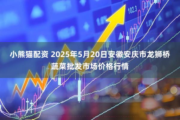 小熊猫配资 2025年5月20日安徽安庆市龙狮桥蔬菜批发市场价格行情